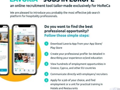 Self-service recruitment platform for hospitality. Find a job/ Find an employee