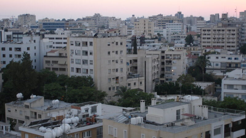 Nicosia cityscape, the capital of Cyprus