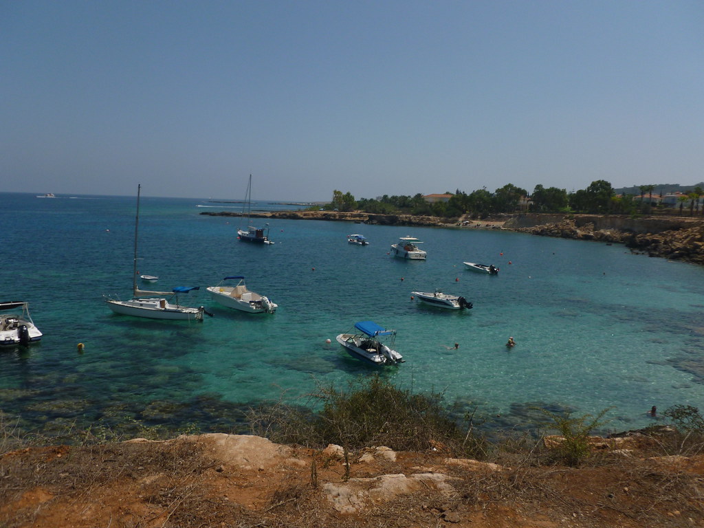 Coastal path at Protaras, Famagusta district, Cyprus