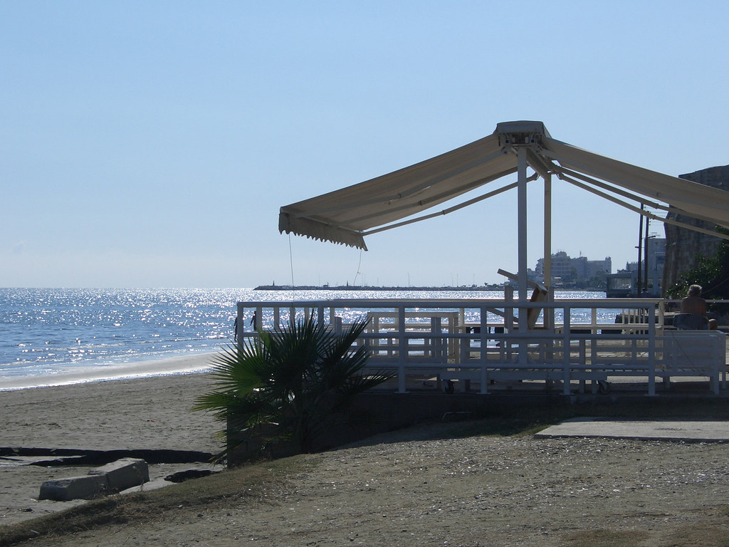 Larnaca seafront, Cyprus