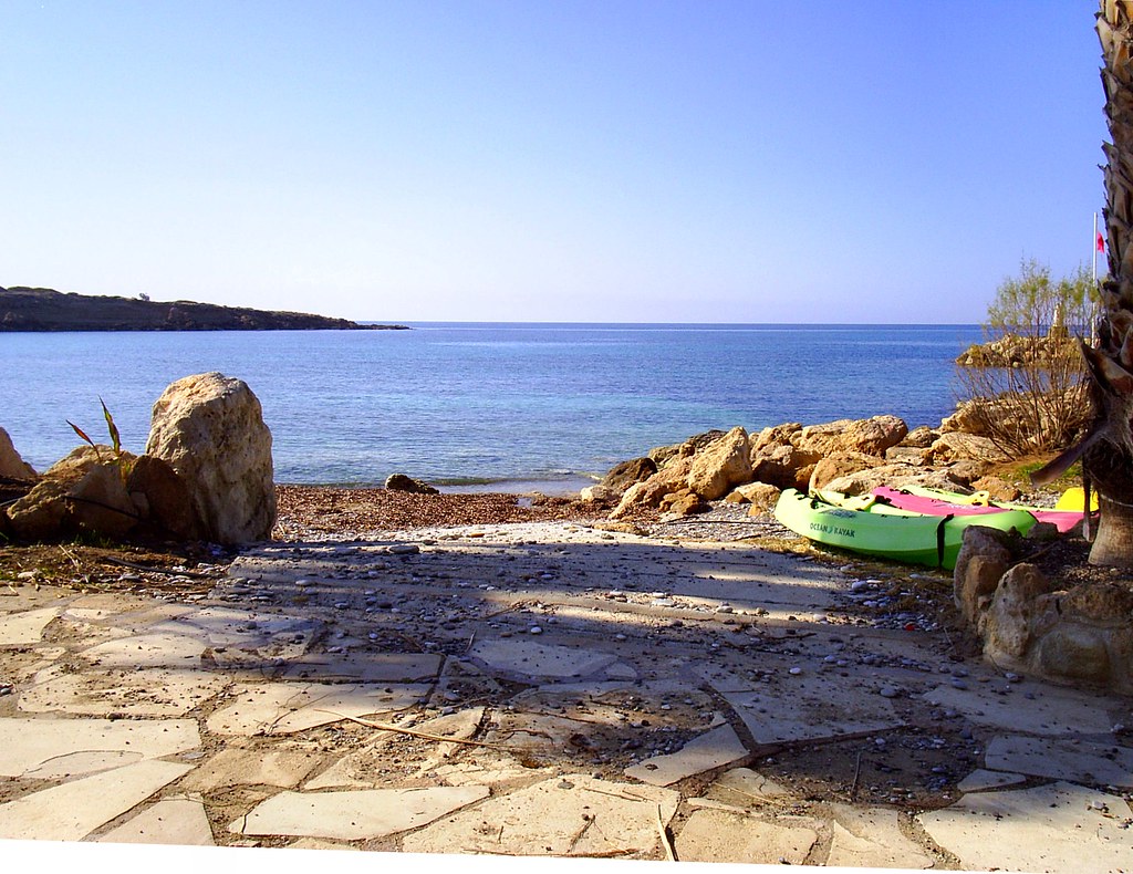 Coral Bay beach near Peyia, Paphos, Cyprus