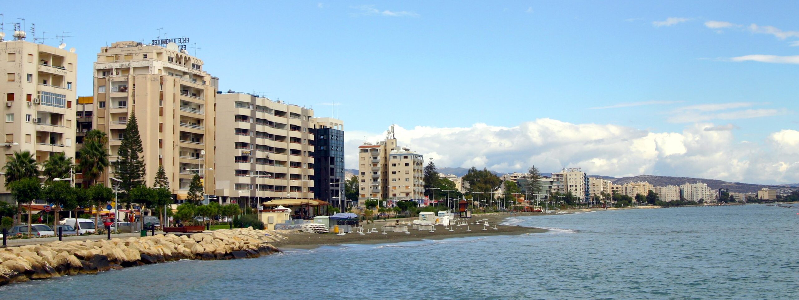 Panorama of Limassol, Cyprus, snagging and final inspection of a new build