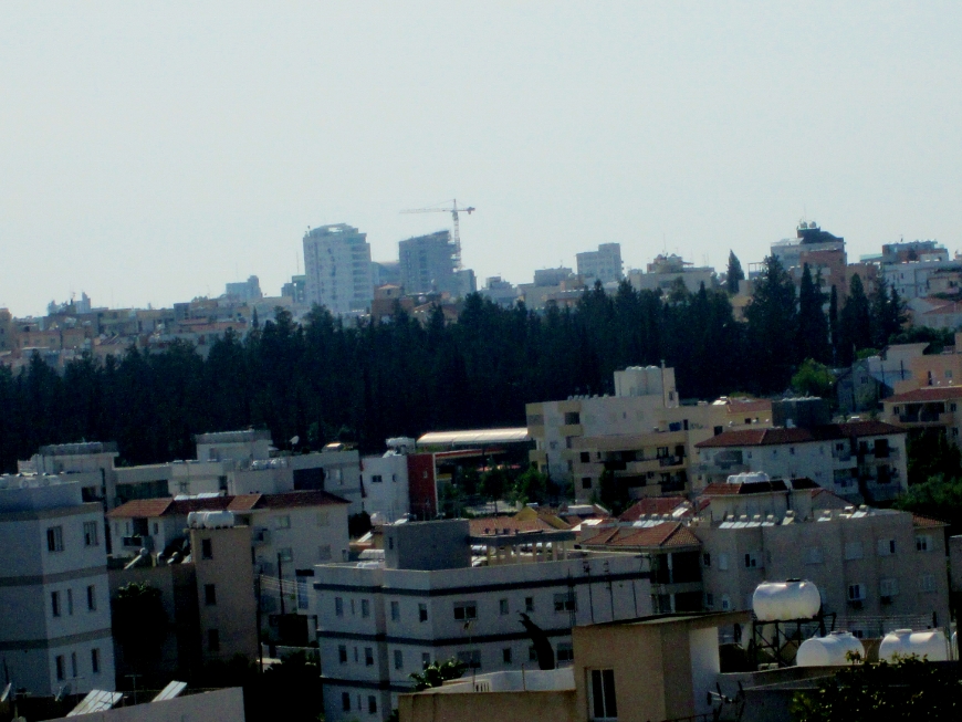 Modern skyline of Nicosia, Cyprus